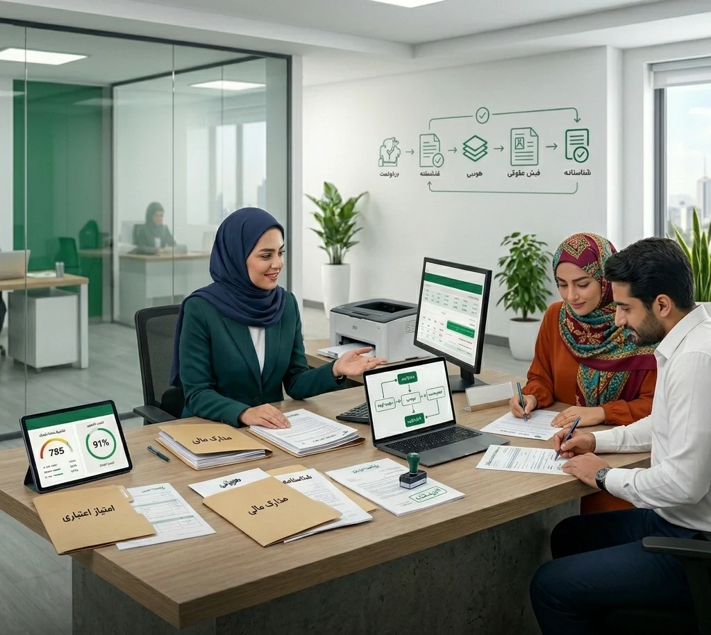 مراحل خرید امتیاز وام بانک رسالت از بررسی امتیاز تا ثبت درخواست انتقال