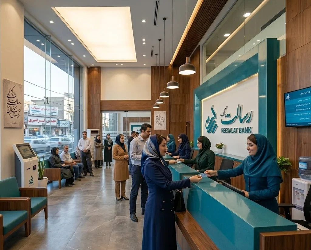 امتیاز وام بانک رسالت کرمان 